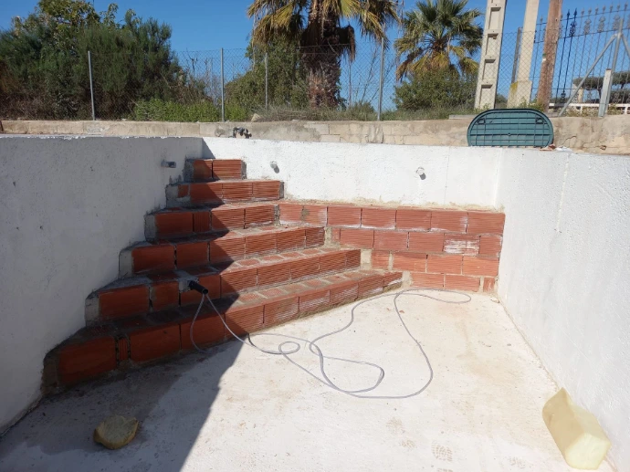 piscina de obra en ALICANTE 